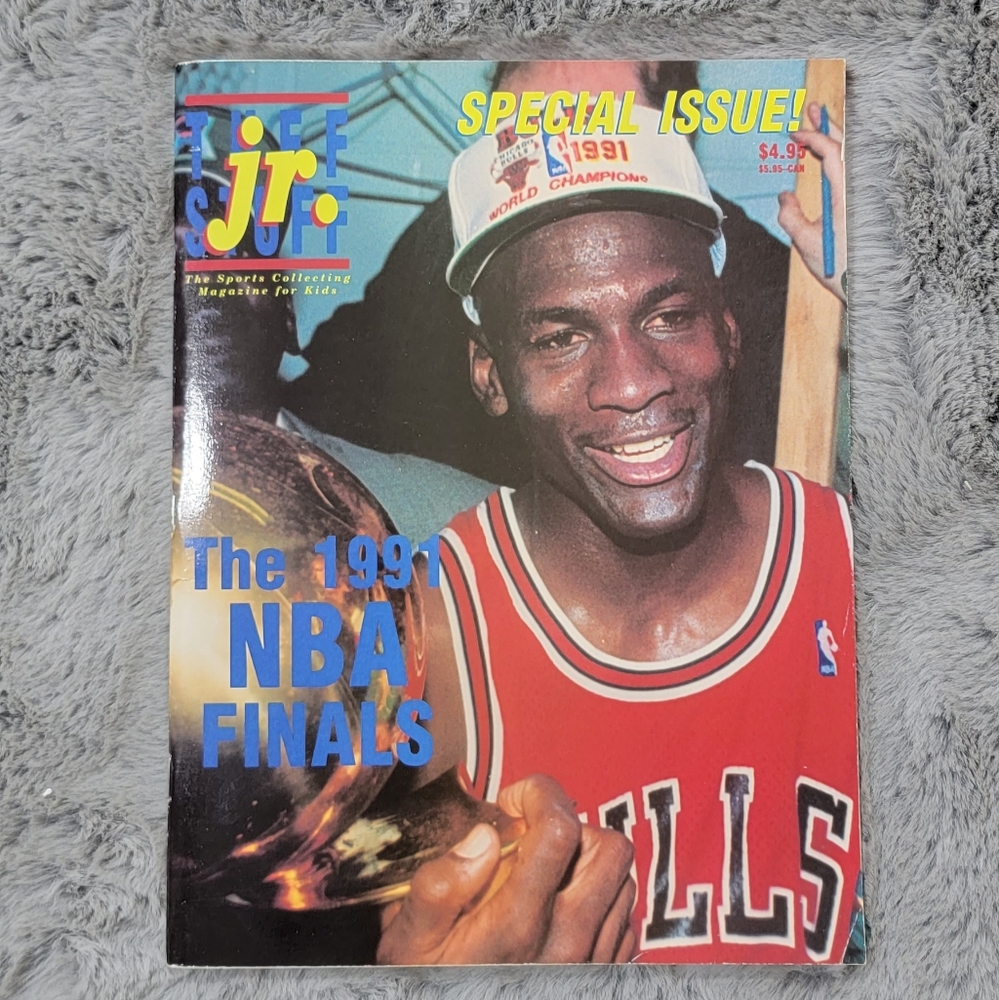 Vintage 1991 Tuff Stuff Jr. Michael Jordan Special Issue Magazine